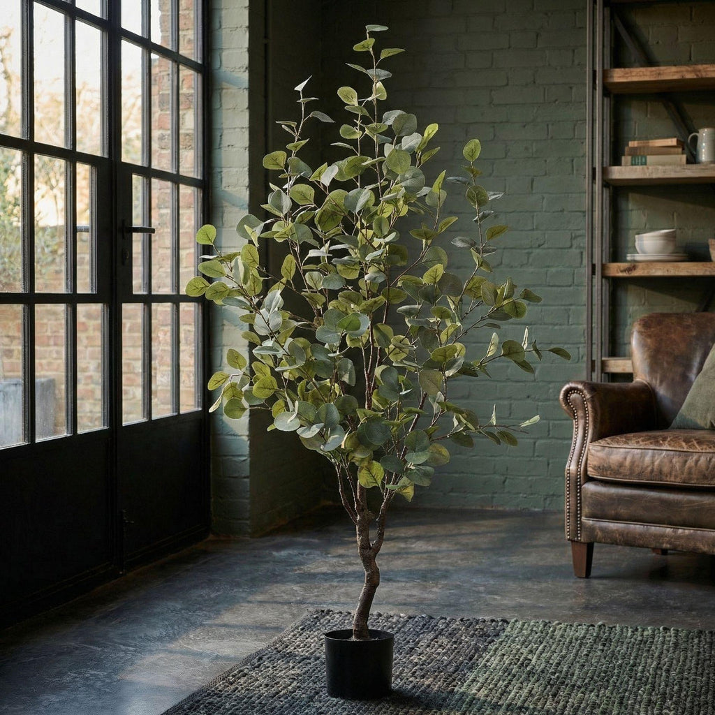 Eucalyptus kunstboom - 140 cm - Kunstplant