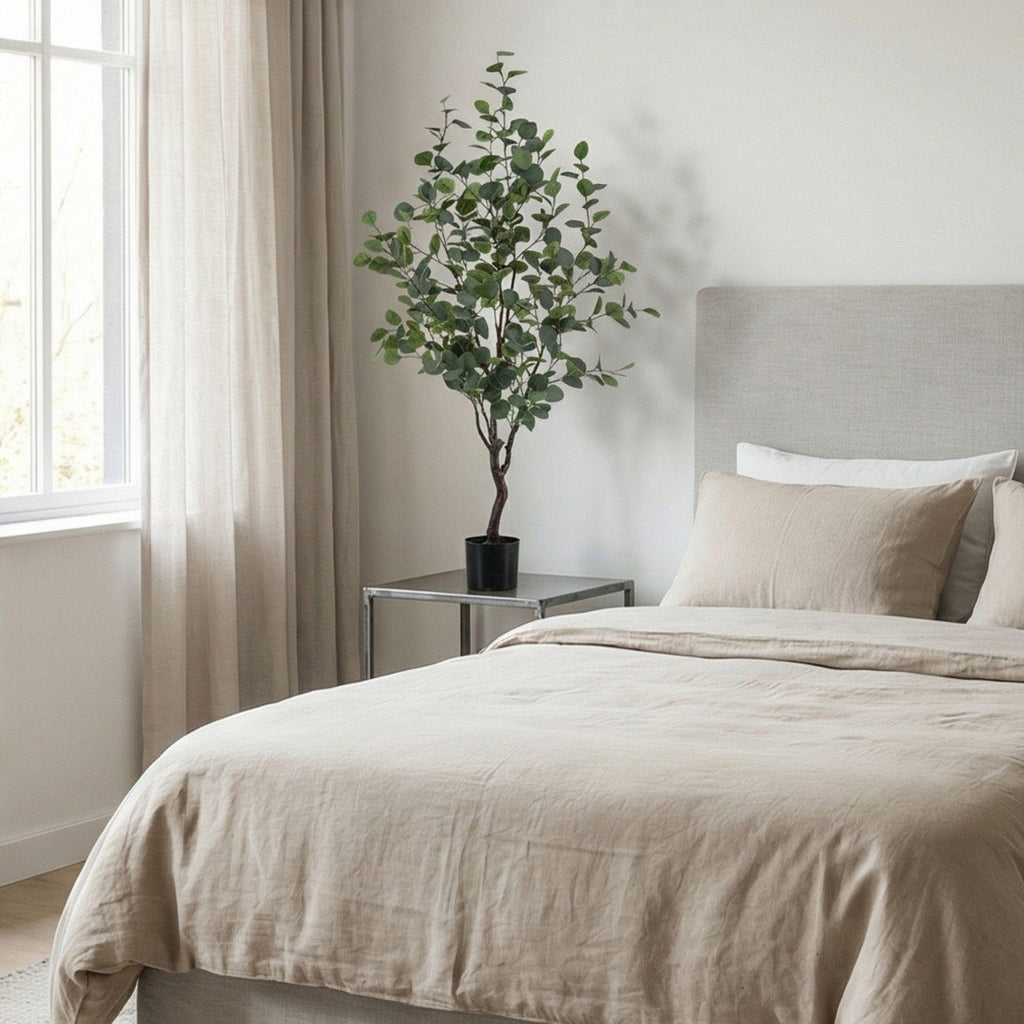 Eucalyptus kunstboom - 140 cm - Kunstplant