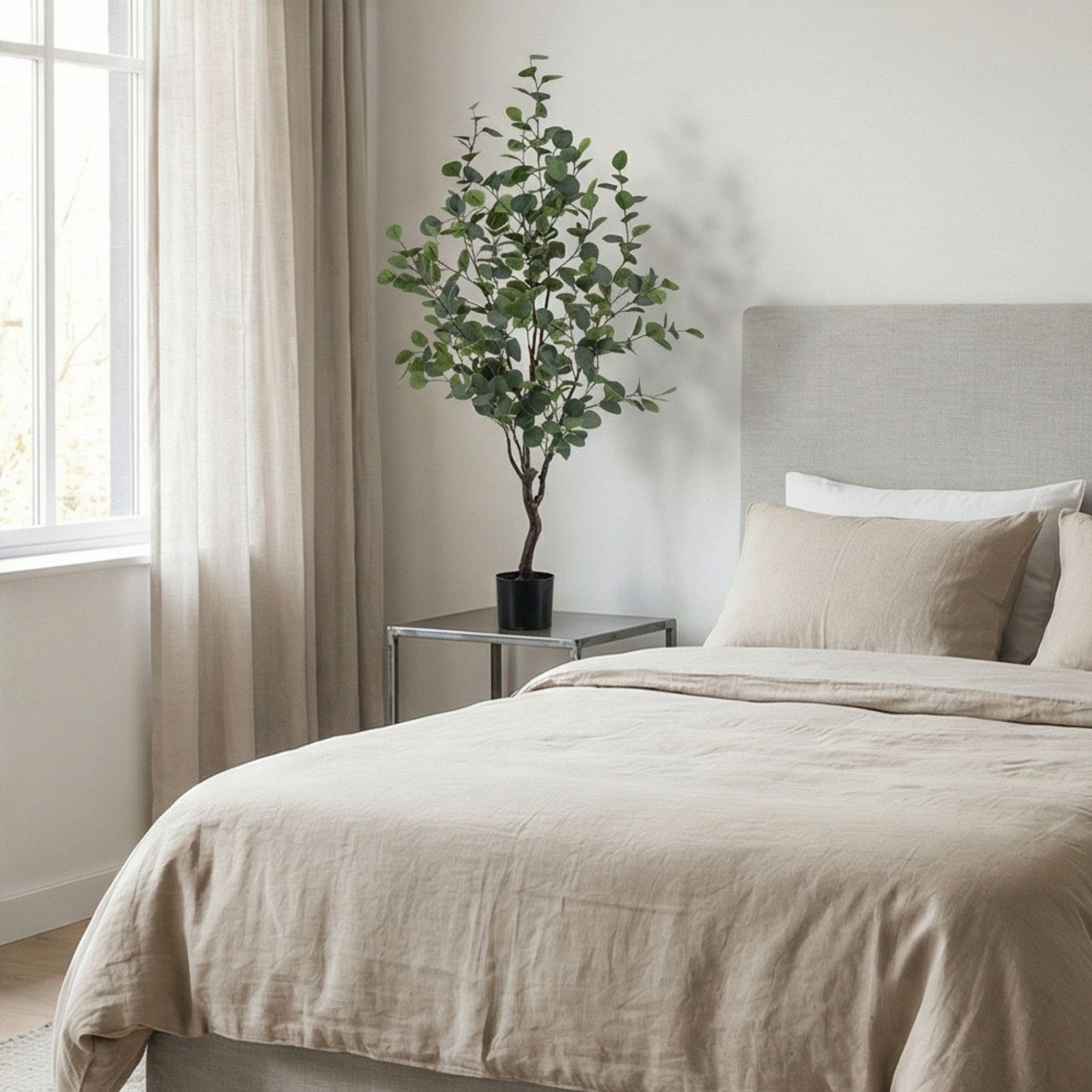 Eucalyptus kunstboom - 140 cm - Kunstplant