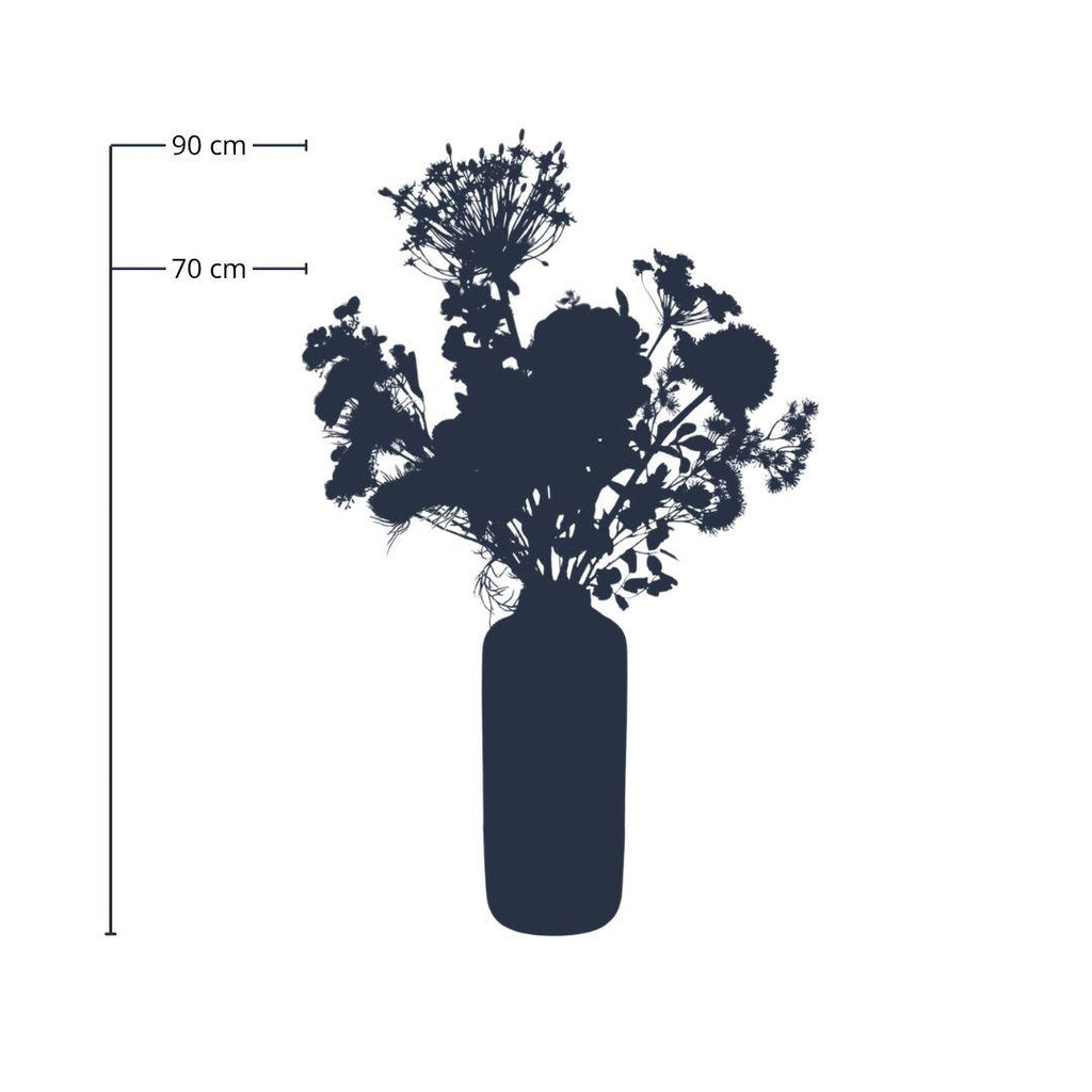 Kunstbloemen boeket - Purple Bloom Deluxe - Real Touch - 10 stelen - ↑ 90 cm
