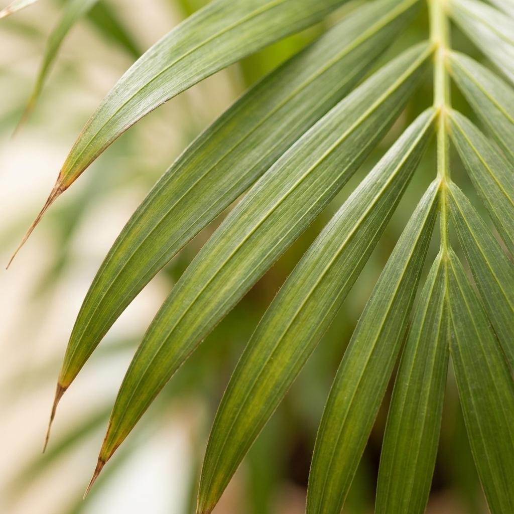 Areca Palm (Dypsis) met Potter wit - 100cm - Ø21