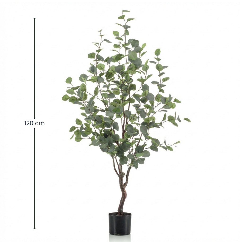 Eucalyptus kunstboom - 140 cm - Kunstplant