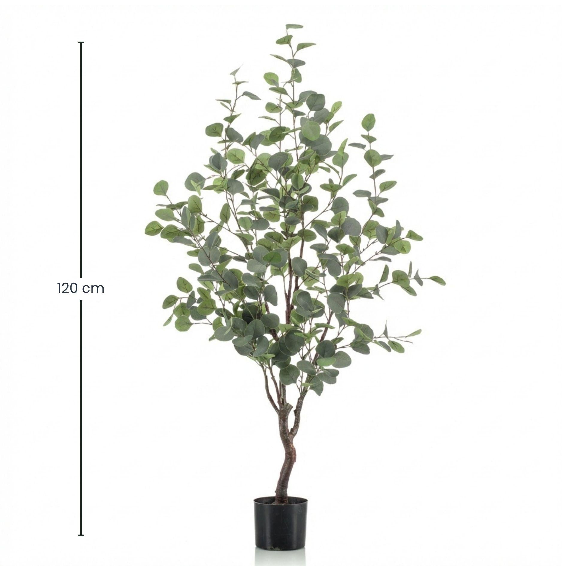 Eucalyptus kunstboom - 140 cm - Kunstplant