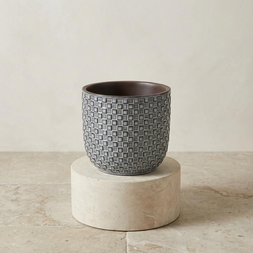 Pot relief Blauw D13,5