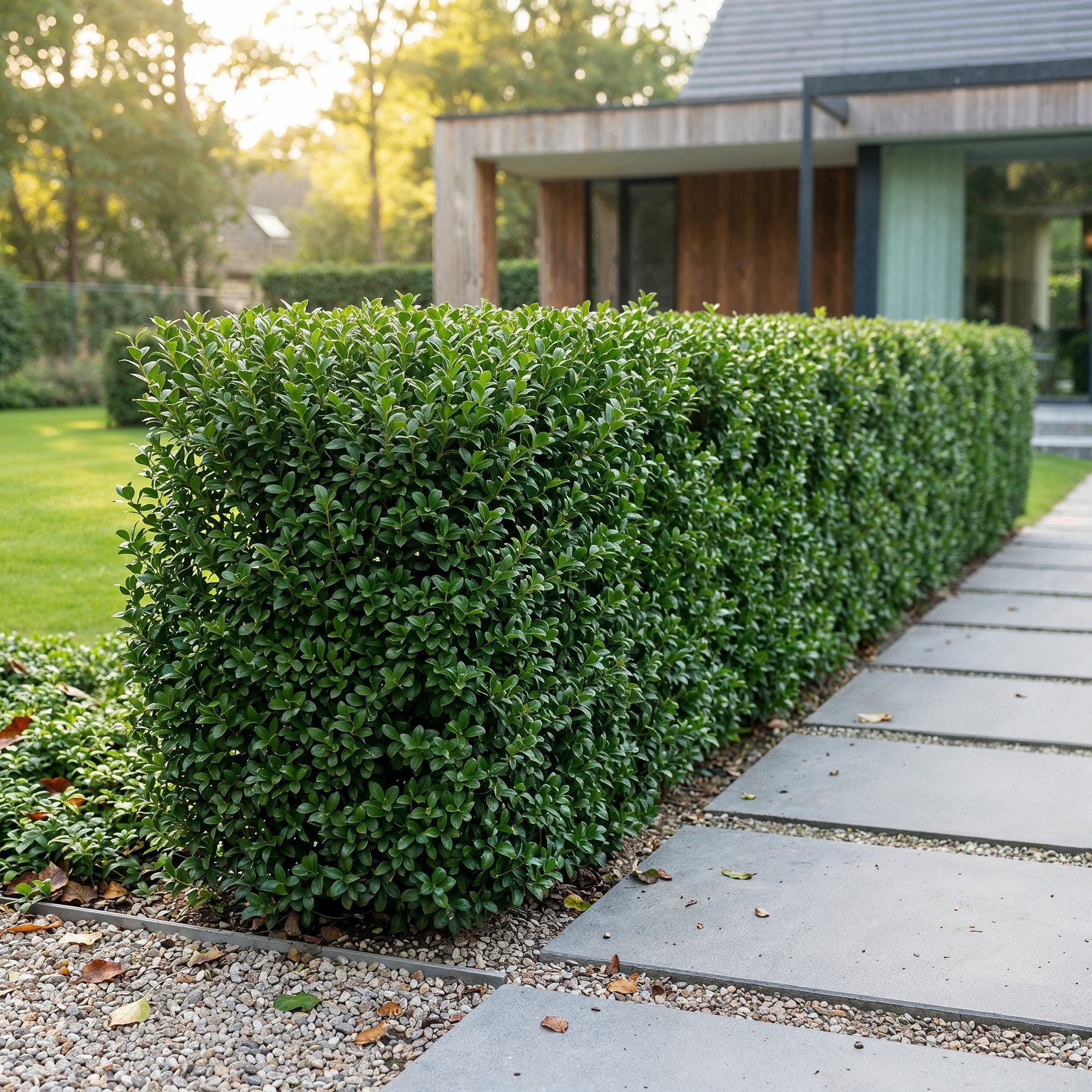 16x Ilex crenata Covenxa - Japanse Hulst - Haagplanten - Groenblijvend - Groen - Pot 9cm - Hoogte 20-30cm