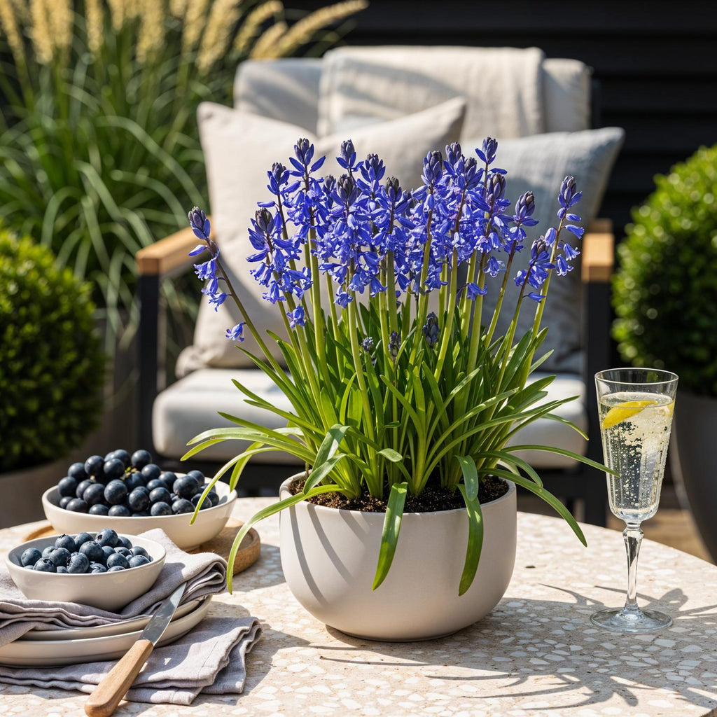 Bloembollen - Hyacinthoides non Scripta - Kleur Blauw - 20 stuks - Bolmaat 7/8 - XXL Pack