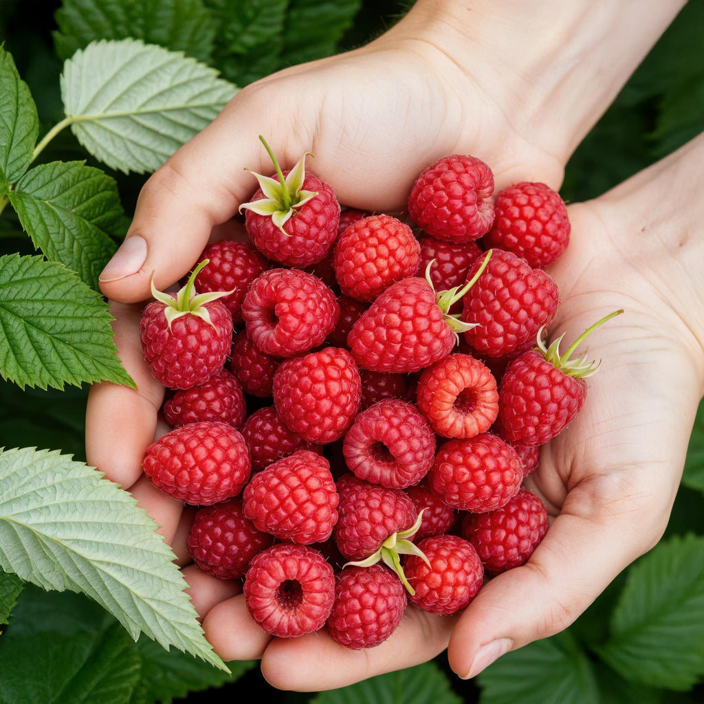 Fruitplanten - Framboos - Rubus idaeus Ottawa - Winterhard - 3 Planten - Pot 9 cm - Rode Framboos