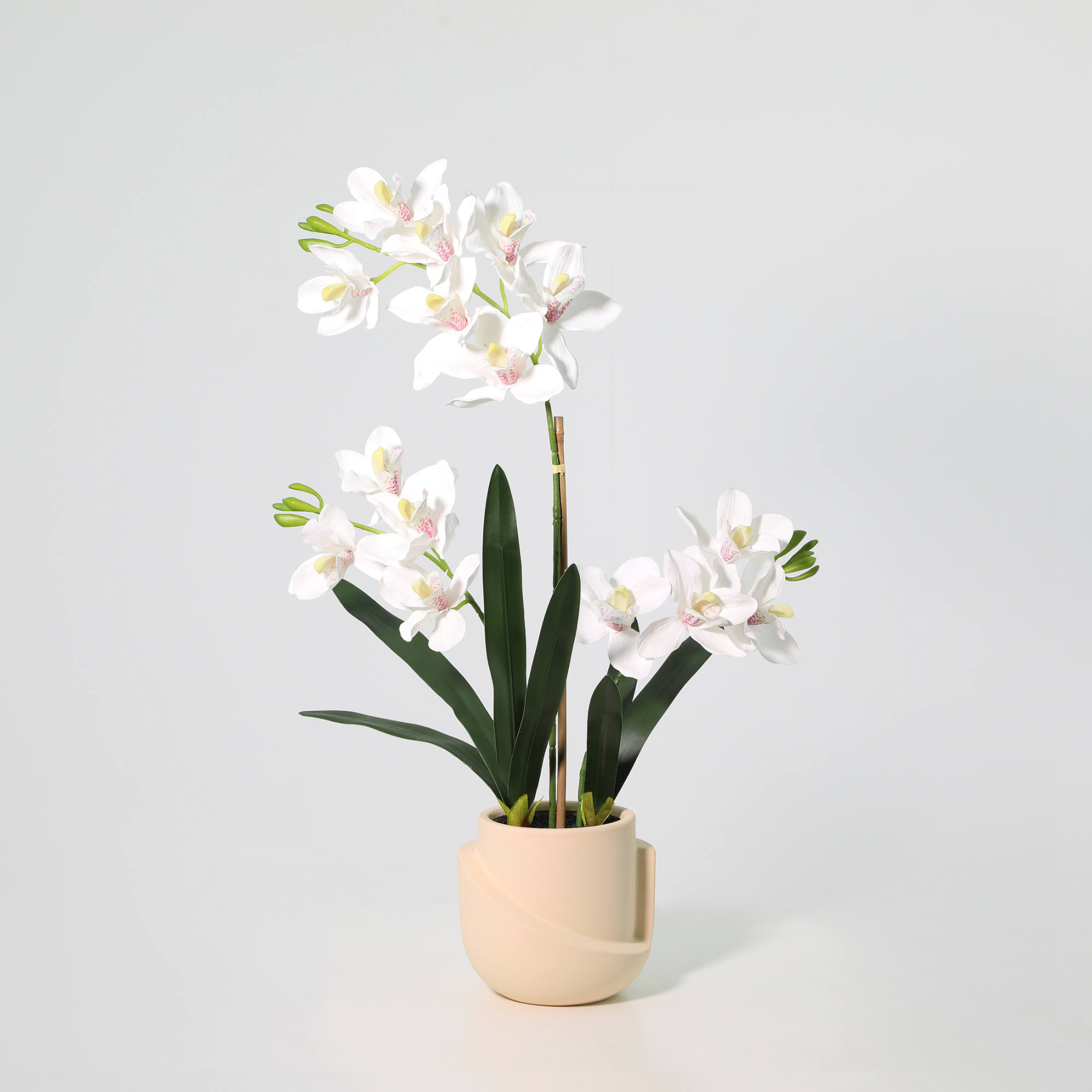 ARTIFICIAL Phalaenopsis orchid including pot - 71cm