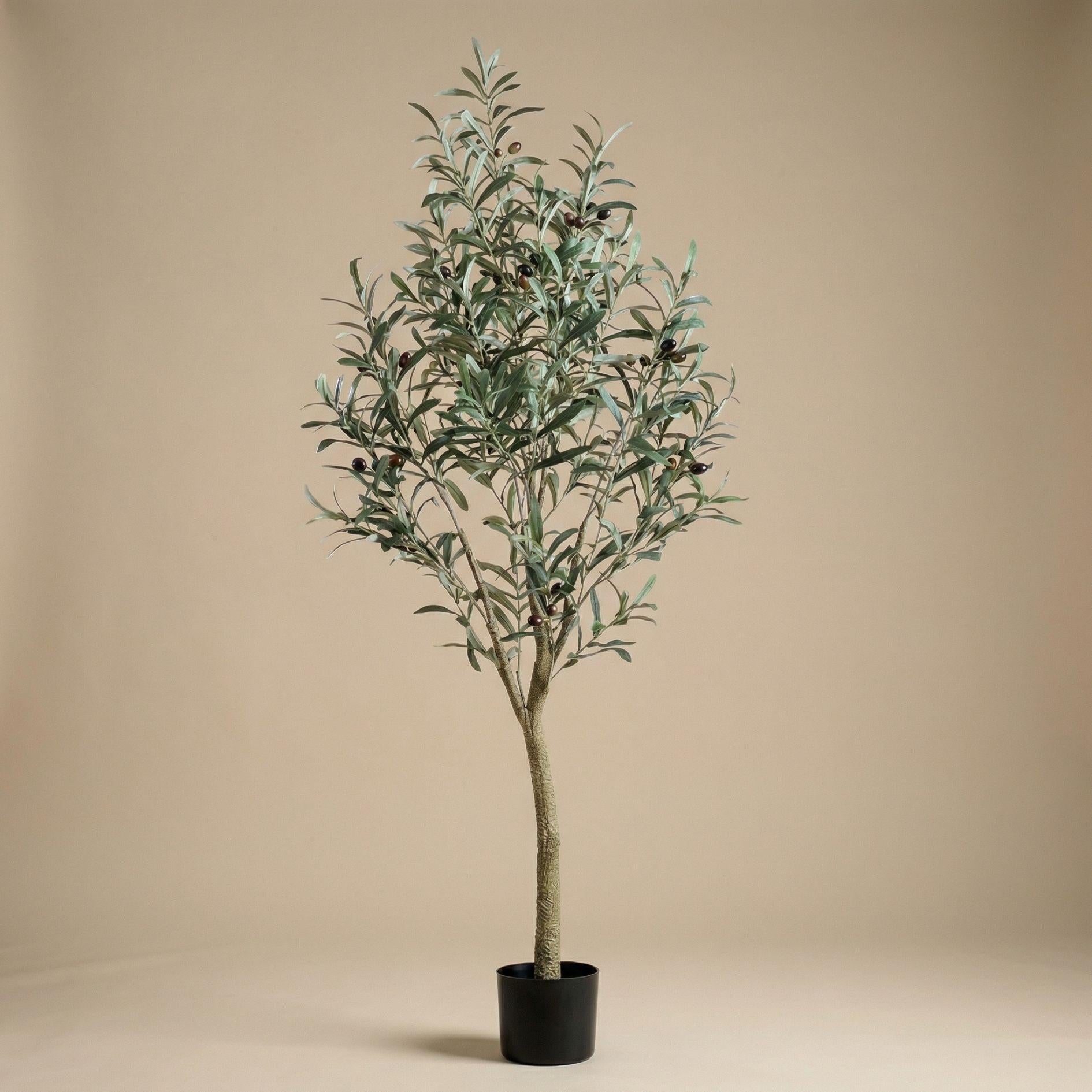 Kunst olijfboom in pot - Kunstplant - 140 cm