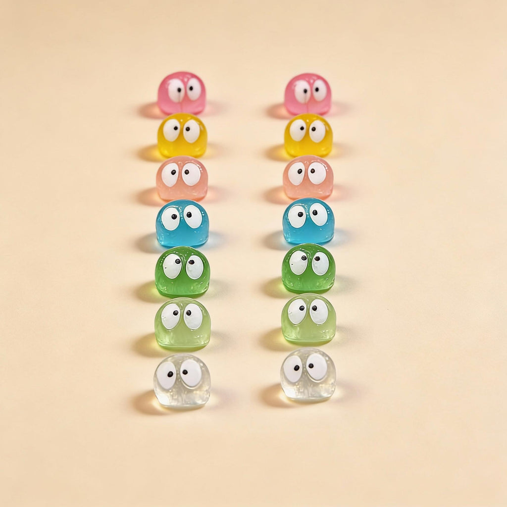 Glow in the dark - Mini's - Multi - ↑ 1 cm - 14 stuks