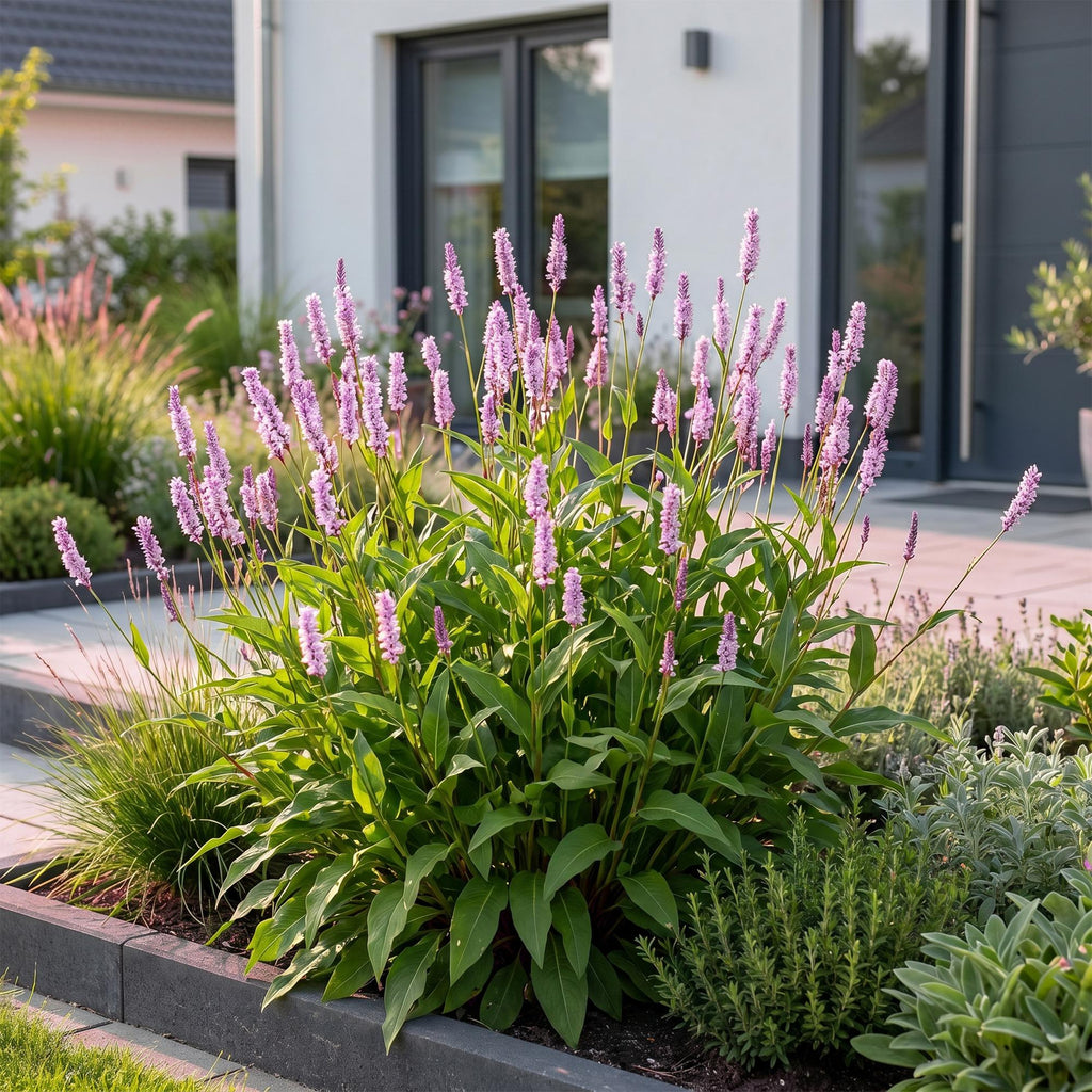Vasteplant - Persicaria ampl. Rosea - Duizendknoop - Schaduw - Roze - 12 Planten - Pot 11cm - Hoogte 15-25cm