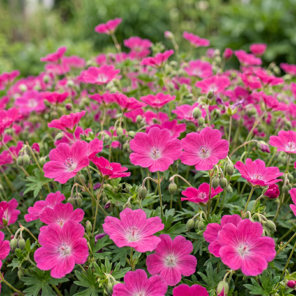 Vasteplant - Geranium sang. Max Frei - Ooievaarsbek - Bodembedekkend - Roze - 24 Planten - Pot 11cm - Hoogte 15-25cm