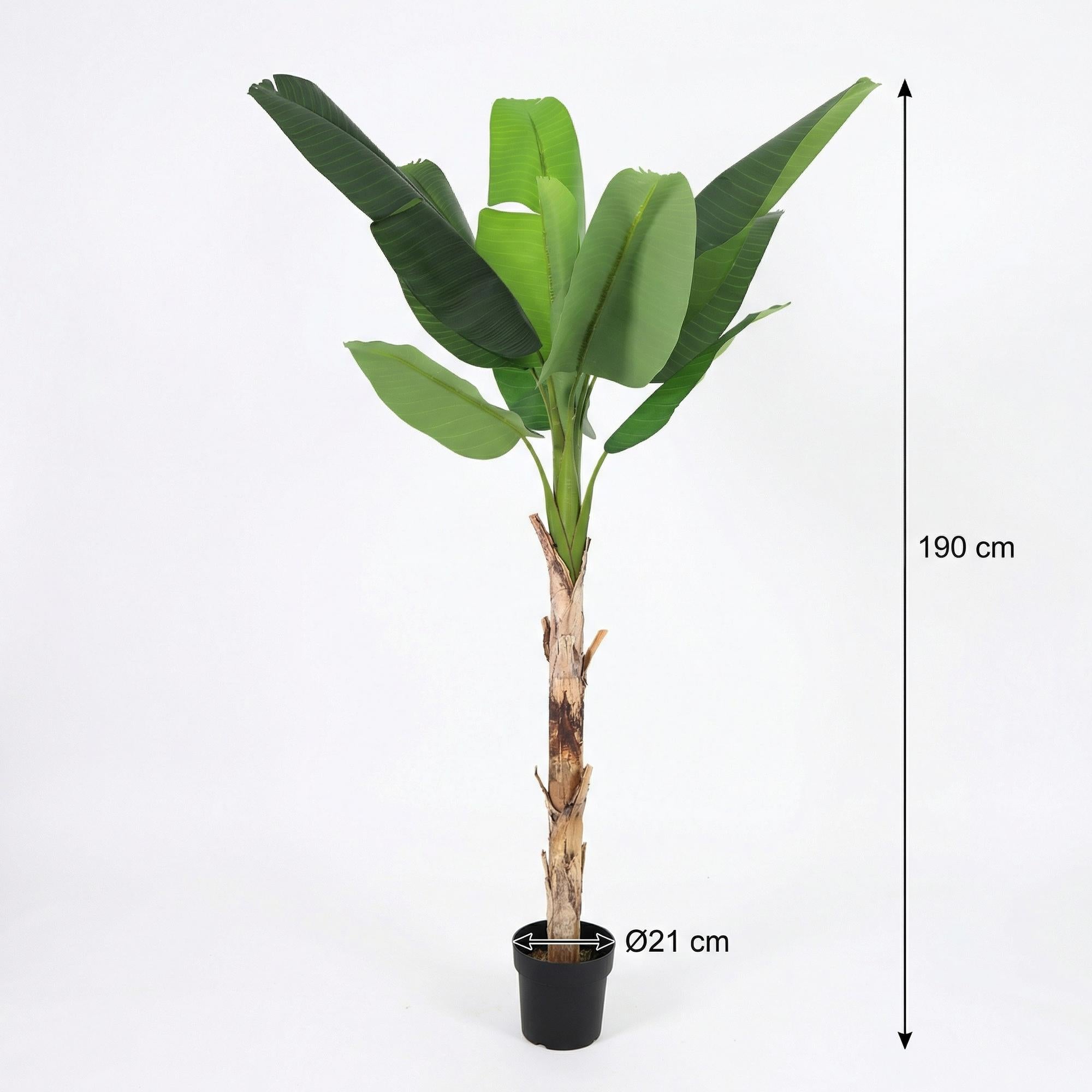 ARTIFICIAL Bananenplant Musa - 190cm