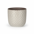 Pot relief wit D13,5
