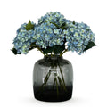 Kunstbloemen Solo - Blue - Hydrangea Flower - x 8 - 52 cm