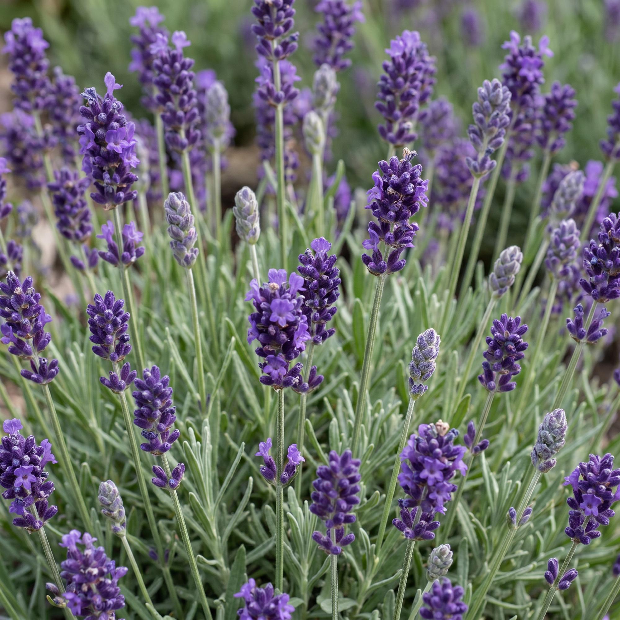 Vasteplant - Lavandula ang. Munstead - Lavendel - Geurend - Paars - 12 Planten - Pot 11cm - Hoogte 15-25cm