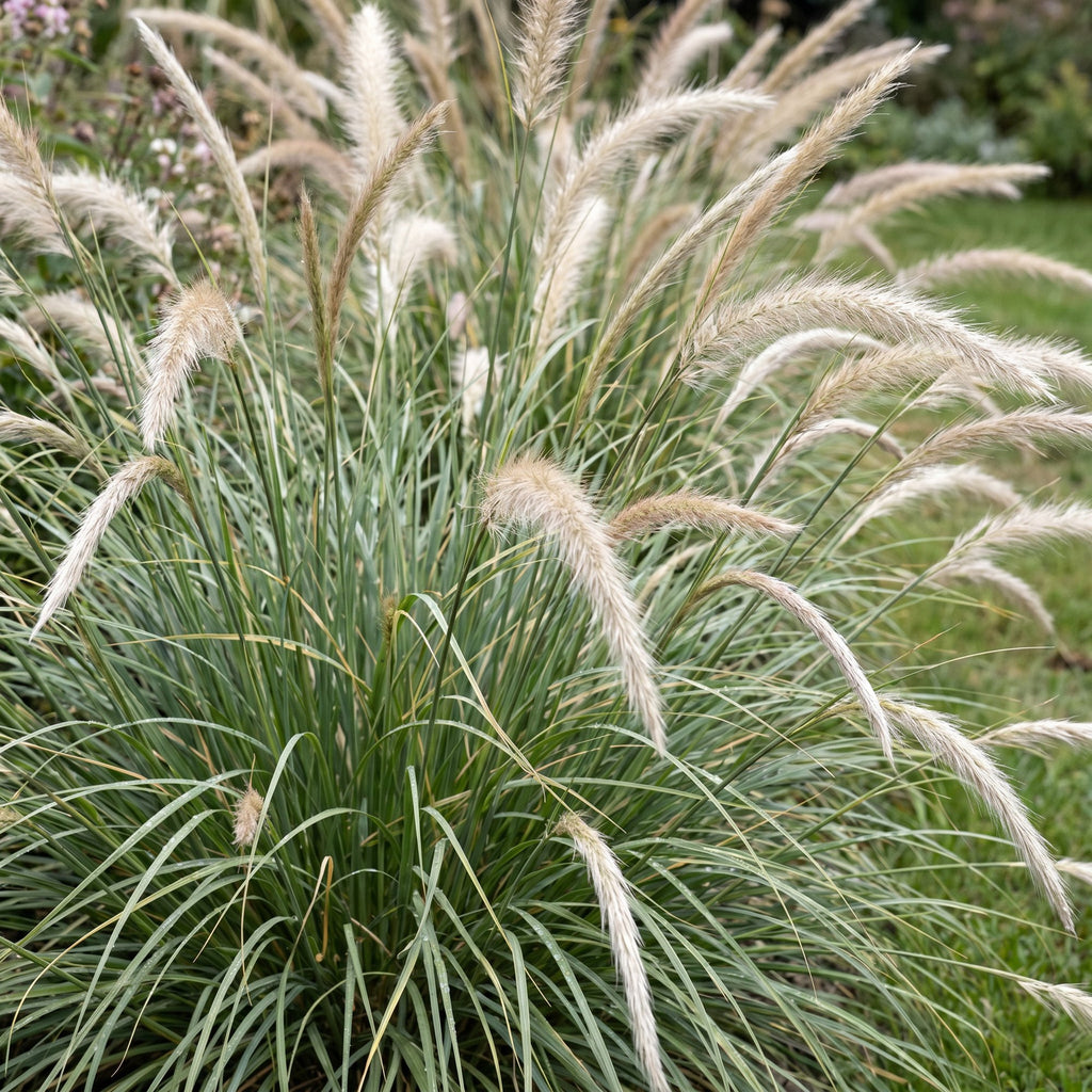 Grassen - Pennisetum or. Fairy Tales - Lampenpoetsergras - Met Pluim - Groen - 12 Planten - Pot 11cm - Hoogte 15-25cm