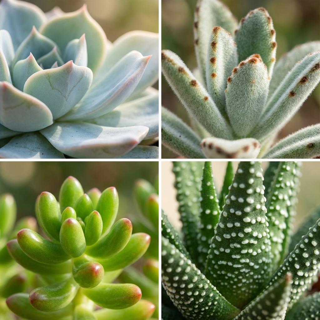 Mini Succulenten Mix - 3 Stuks - Ø 5,5 cm - Hoogte: 5-10 cm