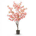 Kunstplant - Prunus - Kersenbloesem - Roze - 135cm