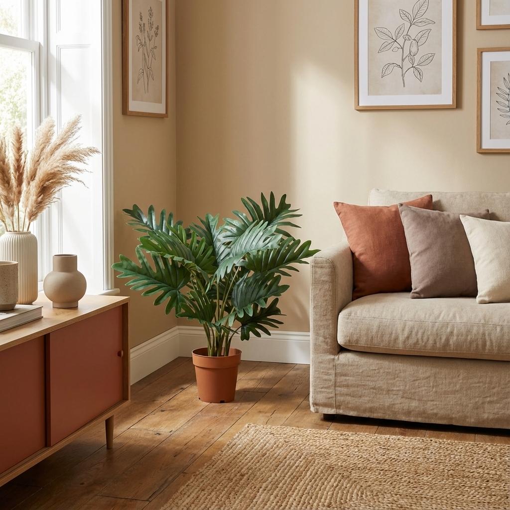 ARTIFICIAL Philodendron Selloum - 70cm